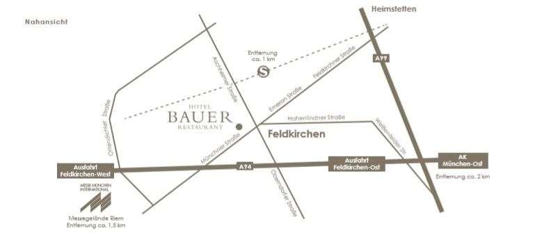 Bauer Hotel Und Restaurant Feldkirchen  Bekvämligheter bild